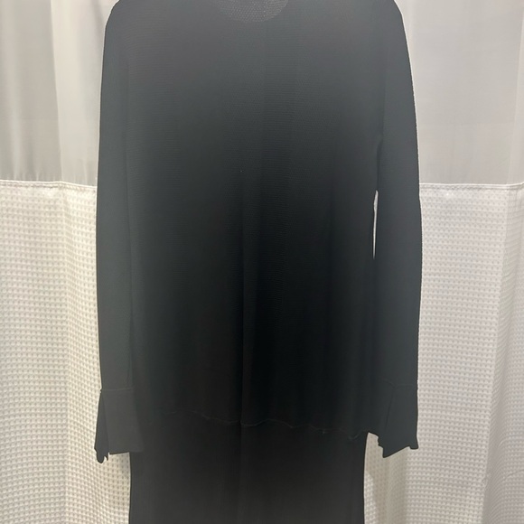 Proenza Schouler Elegant Black Long Sleeve Dress - Picture 1 of 8